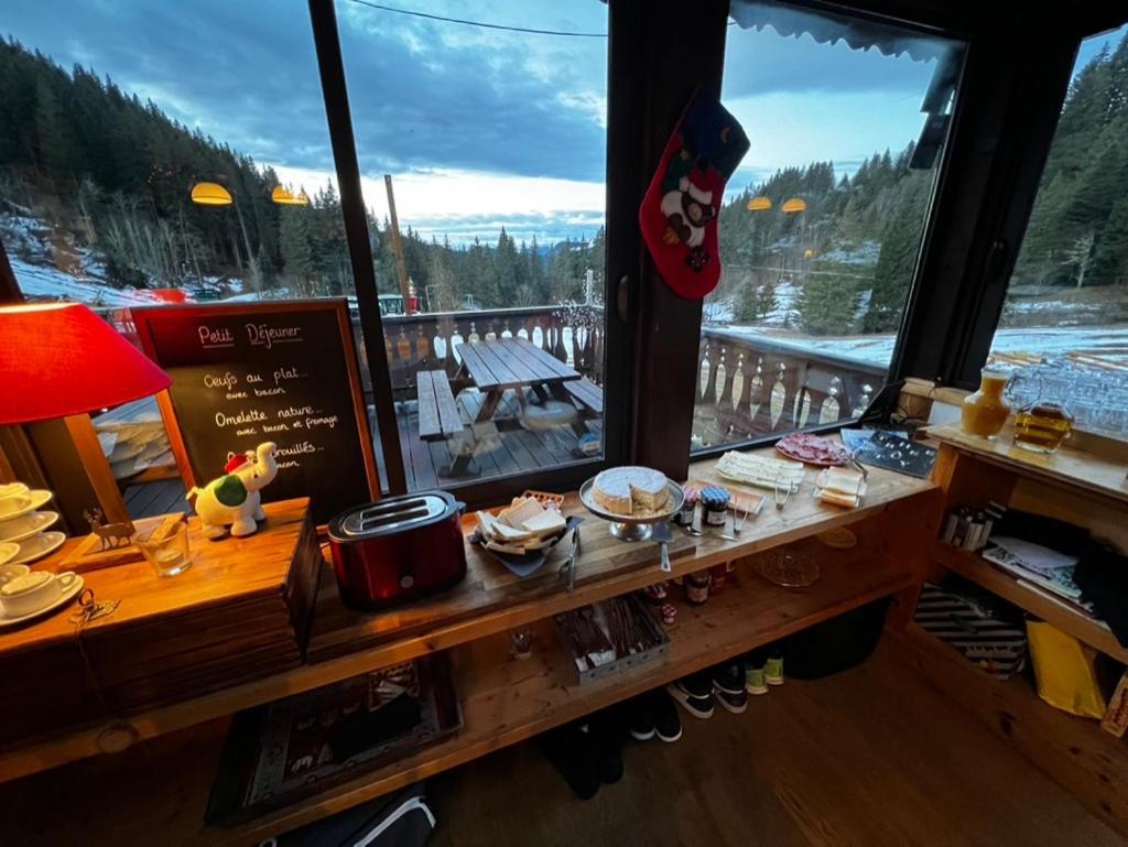 La Chanterelle - Mountain Lodge La Cote d'Arbroz 外观 照片